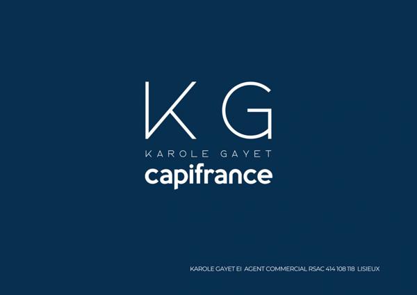 A proximité immédiate de Deauville, appartement T2 à vendre 41 m2 avec balcon et box à 200 m de la plage