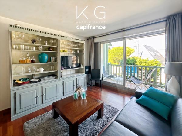 A proximité immédiate de Deauville, appartement T2 à vendre 41 m2 avec balcon et box à 200 m de la plage