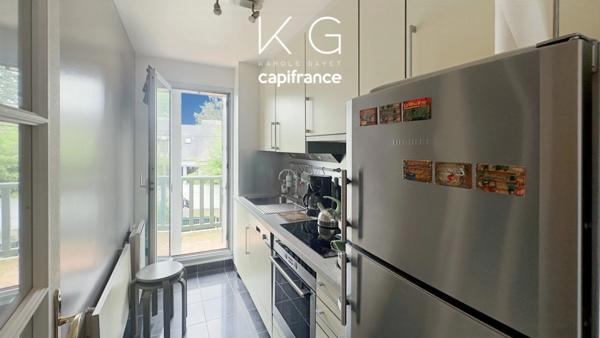 A proximité immédiate de Deauville, appartement T2 à vendre 41 m2 avec balcon et box à 200 m de la plage