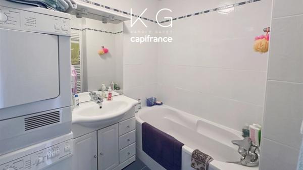 A proximité immédiate de Deauville, appartement T2 à vendre 41 m2 avec balcon et box à 200 m de la plage