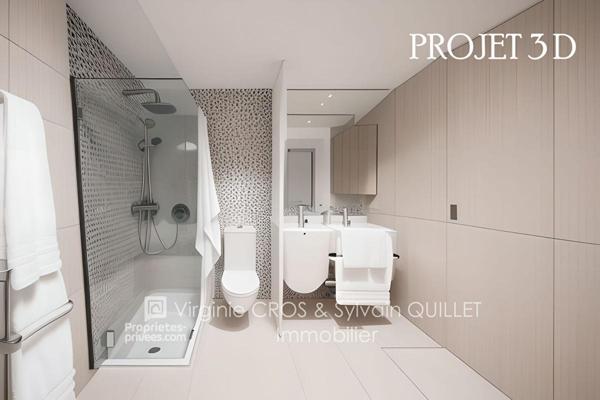 Studio 1 pièce 24 m2 + balcon Loggia de 9 m² + Parking