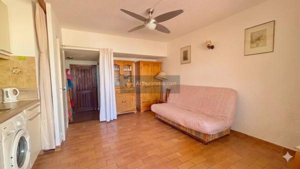 Vente                                                      Appartement
                        
                     1 pièces                      22 m2                     à Saint-Aygulf