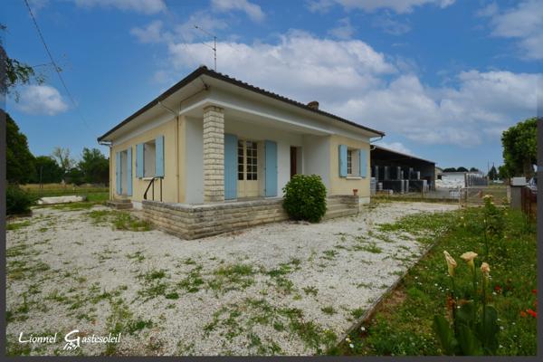 Charmante Maison à vendre de Plain-pied avec Jardin et Garage sur la commune de Gardonne en  Dordogne (24)
