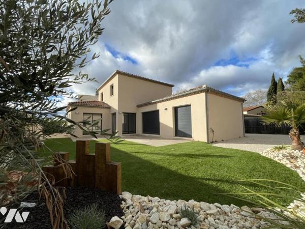 VILLA NEUVE T4 R+1  de 121m² habitables SUR TERRAIN 618m²