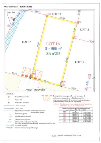 Terrain à bâtir à Ducey Les Chéris
