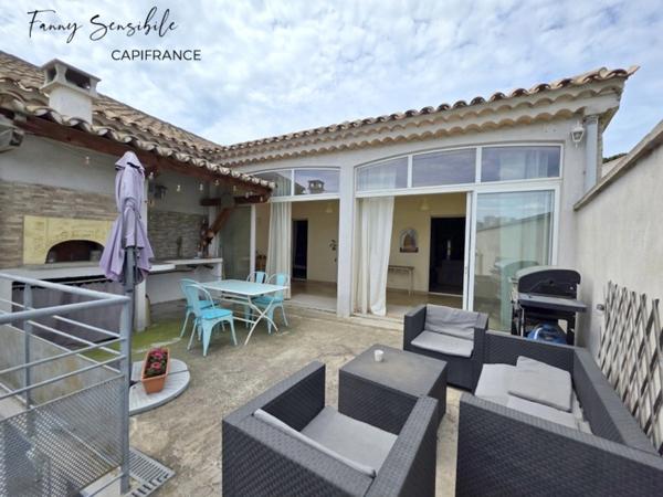 Duplex esprit maison 135 m2 avec jardin, terrasse et garage – Marseille 15e quartier Notre-dame-Limite