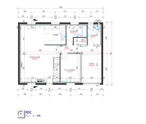 Maison à vendre 6 pièces 115 m² Mourmelon-le-Grand