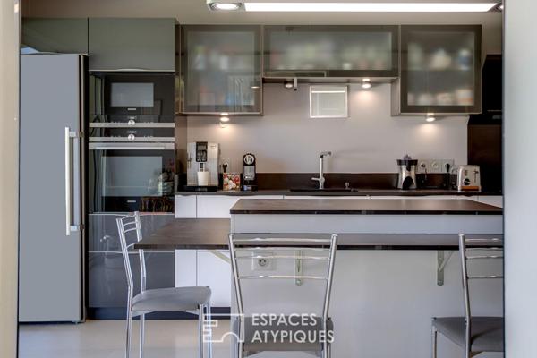 Maison d’architecte aux portes du futur golf