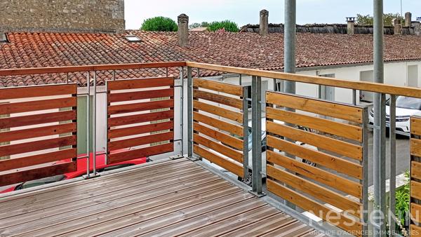 Appartement Saujon 2 pièce, 60m², quartier calme et près du centre, garage