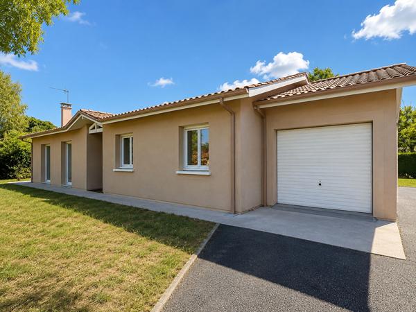 CESTAS/PIERROTON : Maison de plain-pied 118m2 avec Garage.