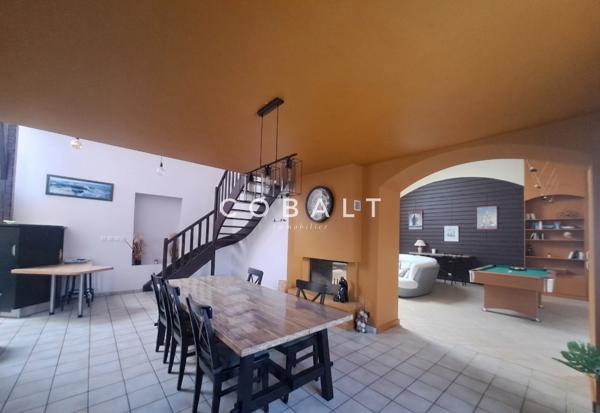 Maison 174 m² - Vie de plain-pied - 5 chambres - Parcelle 277m² - Secteur Villeneuve - Saint-Nazaire