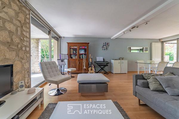 Lumineuse maison d’architecte