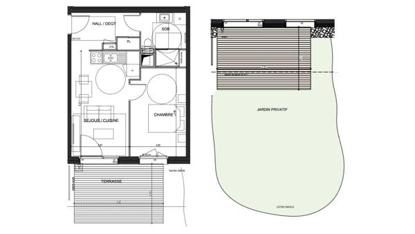 Appartement à vendre 2 pièces 40 m² Annecy