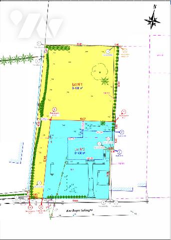 Rare sur le marché, Terrain constructible et viabilisé de 608m² à CUCQ, à la limite du Touquet