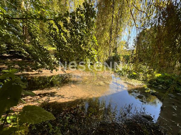 BIEN RARE ! MOULIN DE CARCTERE AVEC SA ROUE ET SON BIEF À VENDRE PROCHE CHABRIS (INDRE 36)