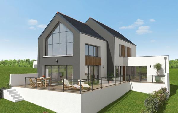 Terrain + Maison à vendre 6 pièces - 230 m²