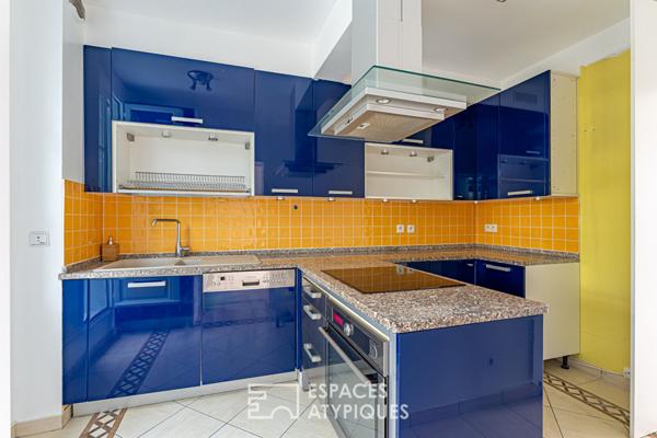 Maison de ville moderne avec véranda et jardin dans le triangle d’Or de Rambouillet