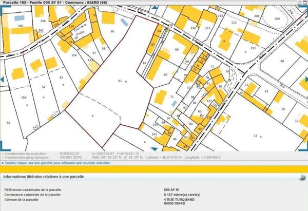 Vente / Terrain constructible