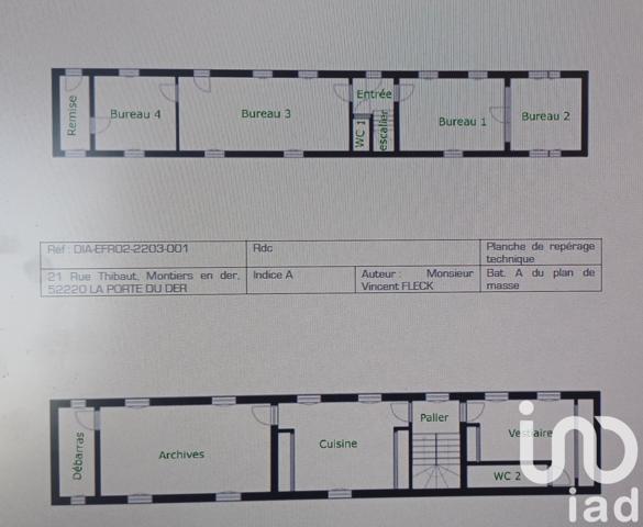 Immeuble à vendre 147 m² La Porte du Der