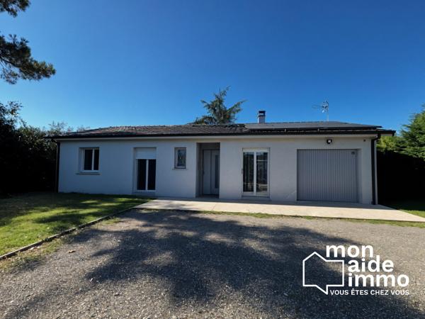 Plain-pied 3 chambres + bureau avec commerces de proximités