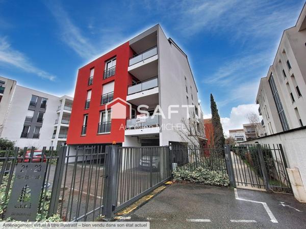 Appartement de 52m² avec terrasse en plein centre