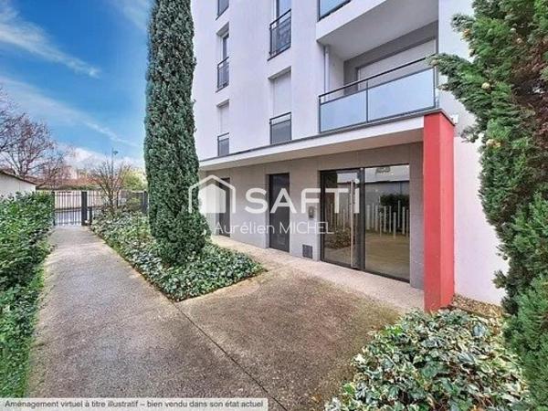 Appartement de 52m² avec terrasse en plein centre