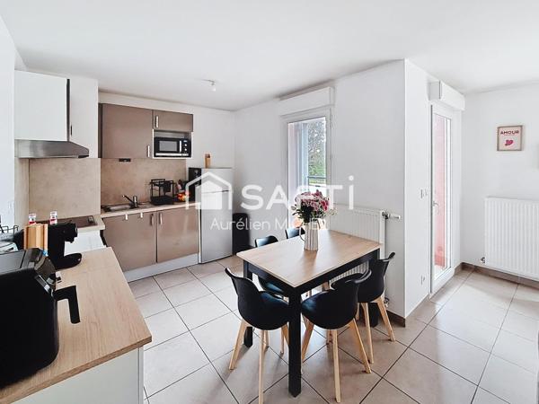 Appartement de 52m² avec terrasse en plein centre