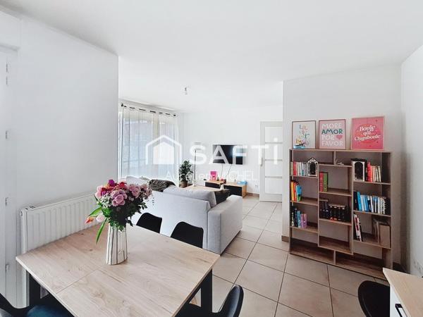 Appartement de 52m² avec terrasse en plein centre