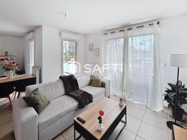 Appartement de 52m² avec terrasse en plein centre