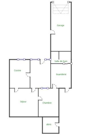 Maison à vendre 3 pièces 58 m² Coutras