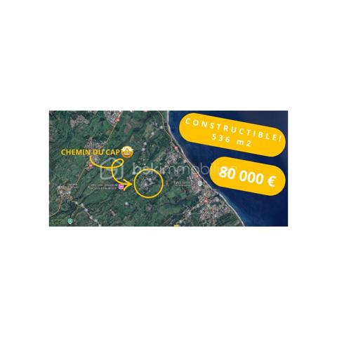 Terrain de 536,25 m²