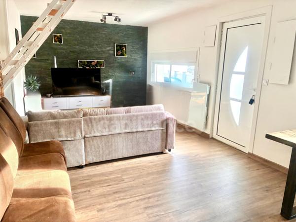 *En exclusivité* Bas de Tourneville*Maison de 72 m², 2 chambres, terrasses et jardin, exposé plein sud