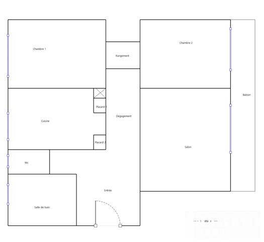 Exclusivité | NANTES, HOTEL DIEU | 3 pièces (68,5m²)
