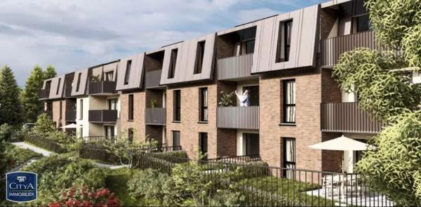 Appartement à louer 2 pièces 45.77m² Harfleur (76700)