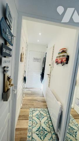 CARNAC : appartement vue mer avec parking sécurisé et cave