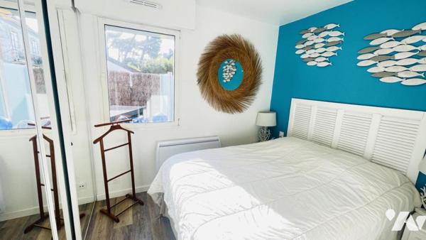 CARNAC : appartement vue mer avec parking sécurisé et cave