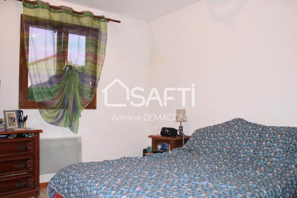 MAISON PLAIN-PIED 3 CHAMBRES AVEC GARAGE ET JARDIN