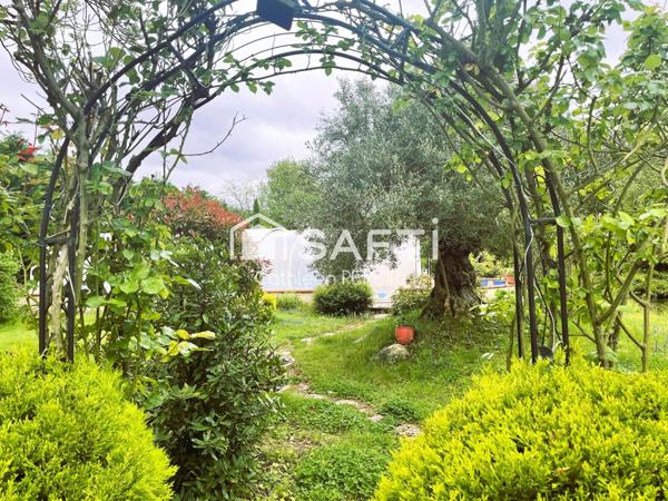 Maison d'architecte avec de beaux volumes