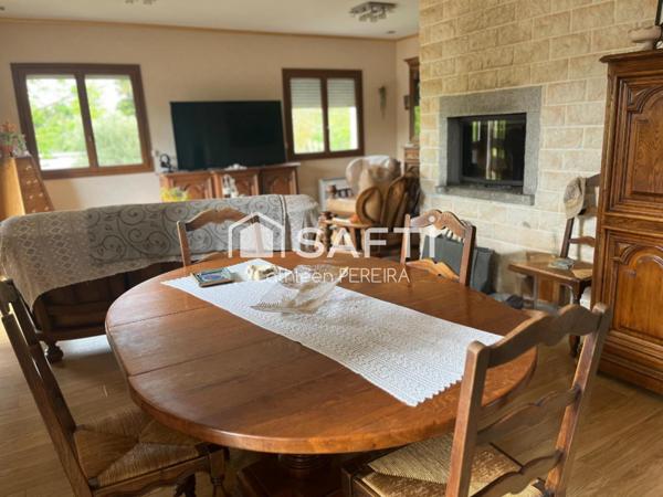 Maison d'architecte avec de beaux volumes