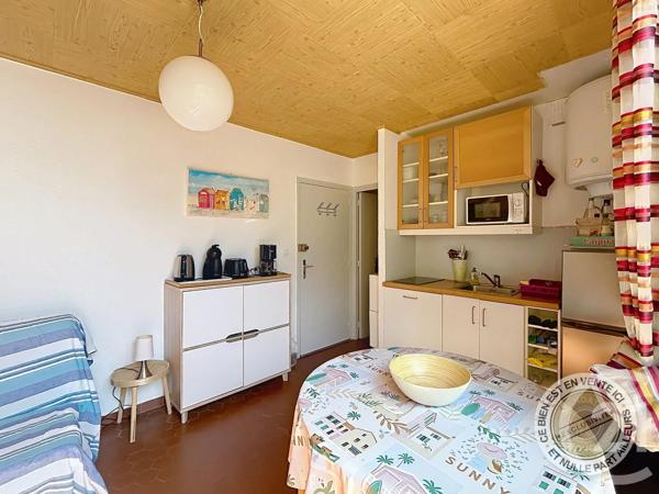 Appartement F2 à vendre  2 pièces - 25,35 m 2   LE BARCARES  - 66
