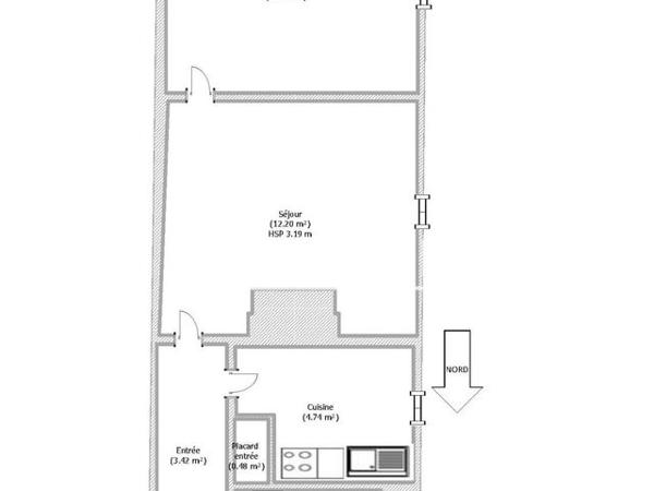 Location Appartement 2 pièces 34.97 m² - 3 RUE LA FAMILLE SALOMON Mantes La Jolie 78200