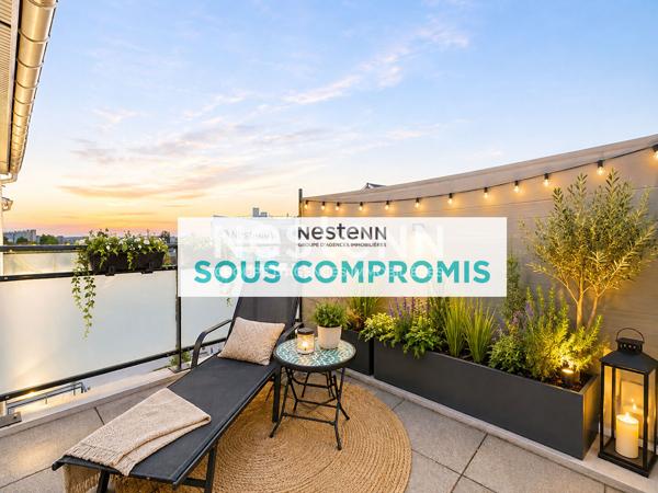 Appartement 2 pièces avec terrasse - 69500 BRON