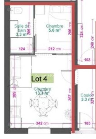Appartement à SAINT-GILLES-CROIX-DE-VIE, 85800 - 2 pièces 22m²