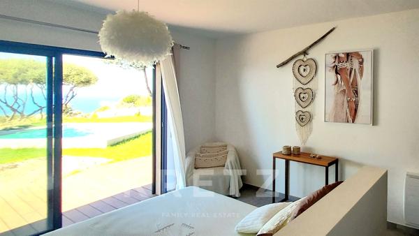 Corbara – Villa contemporaine avec vue mer exceptionnelle