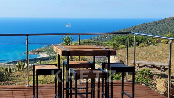 Corbara – Villa contemporaine avec vue mer exceptionnelle