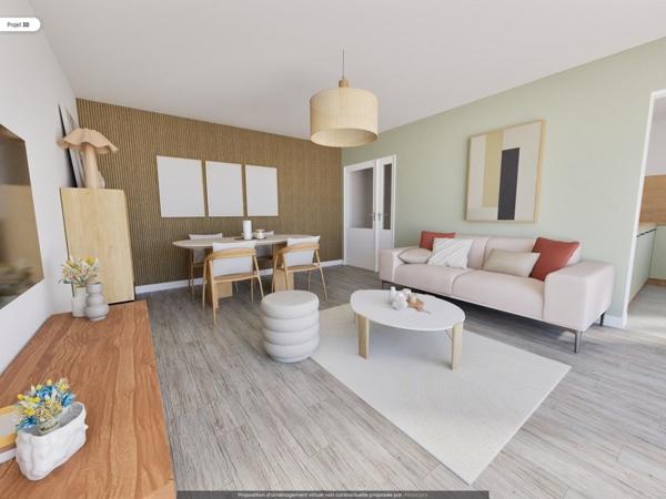 Appartement à vendre |  Pau |  2 pièces | 51 m²