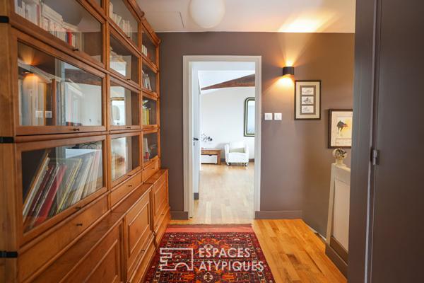 Duplex de caractère en centre ville.