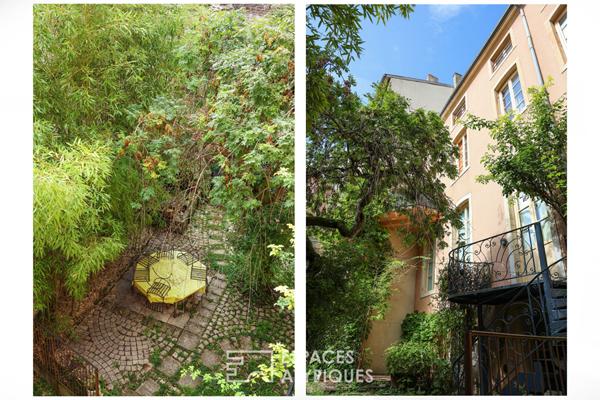 Duplex de caractère en centre ville.