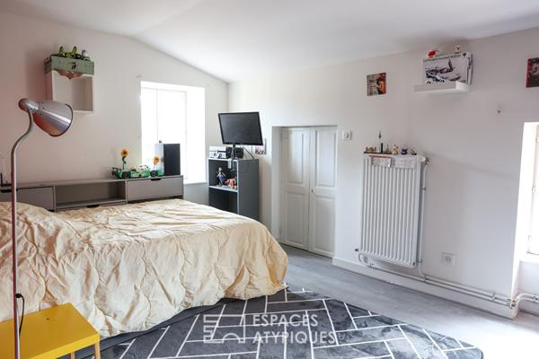 Duplex de caractère en centre ville.