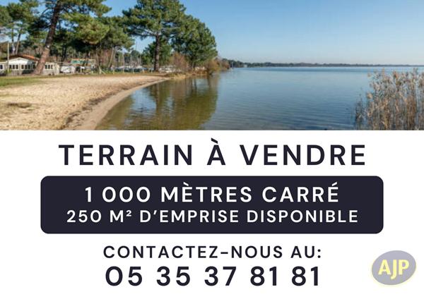 Vente terrain La Teste De Buch : 287 010 € - AJP ACTEA La Hume